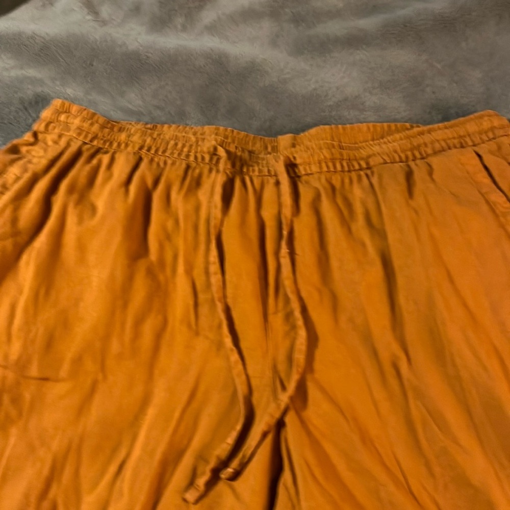 Old Navy Tapered Leg Linen Pants 2X